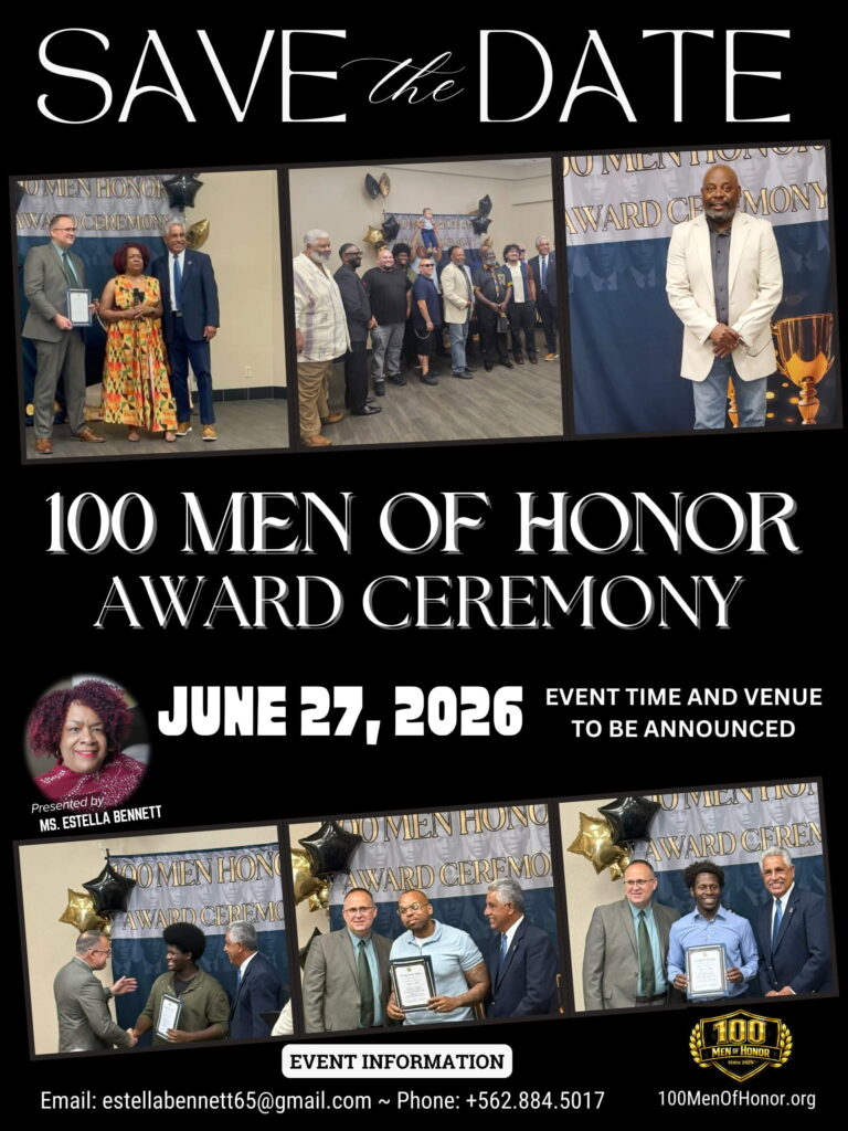 100 Men of Honor &mdash; Save the Date, June 27, 2026