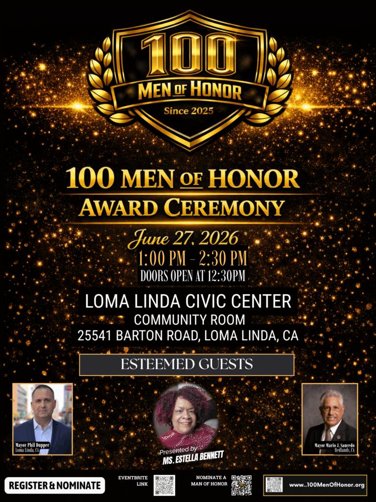 100 Men of Honor &mdash; Save the Date, June 27, 2026